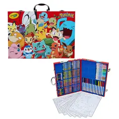 POKEMON - Crayola Juego De Imaginacion 115 Unidades