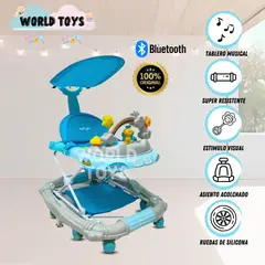 CONFORT - Andador Musical Kids «RAINBOW MERCY » Sky Blue