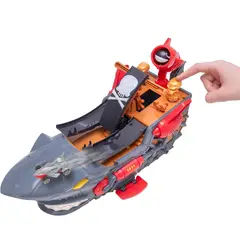 TEAMSTERZ - Juguete Barco Pirata + 1 Auto