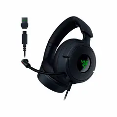 Audifono Gamer Kraken V4 X Usb-C Adaptador Usb-A Chroma Black