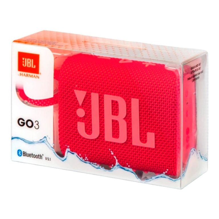 PARLANTE GO 3 BLUETOOTH RED