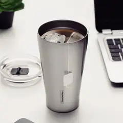 TRAMONTINA - Vaso Térmico de Acero con tapa 550Ml ml Exata -