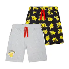 POKEMON - Short PACK Doble 11-12 Años