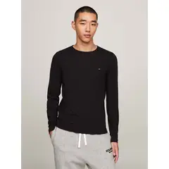 TOMMY HILFIGER - CAMISETA M/L C/E STRETCH SLIM FIT LONG SLEEVE T TH