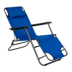 GENERICO - Silla Plegable Reposera Portátil Reclinable Camping