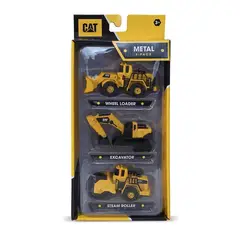 CAT - CATERPILLAR Excavadora Rodillo Y Cargador Escala Colección