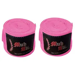 MUTH - Vendas para Boxeo 5 Metros - Muay Thai - Box - Mma Rosado