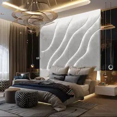 BARAKA HOME - Cabecera Kolding Queen - Ivory