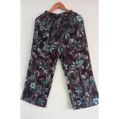 GENERICO - Pantalón palazzo chalis para dama