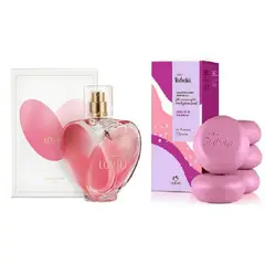 NATURA - Lov U Perfume de Mujer Avon + 5 jabones tododia