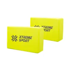 XTREME SPORT - Bloque Ladrillo de Yoga y Pilates de apoyo 2 Piezas
