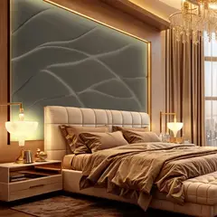 BARAKA HOME - Cabecera Melilla Queen - Gris Oscuro
