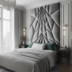 BARAKA HOME - Cabecera Randers King - Gris Claro