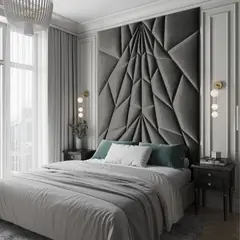 BARAKA HOME - Cabecera Randers Queen - Gris Oscuro