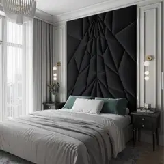 BARAKA HOME - Cabecera Randers Queen - Negro