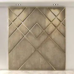 BARAKA HOME - Cabecera Skagen Queen - Beige Claro