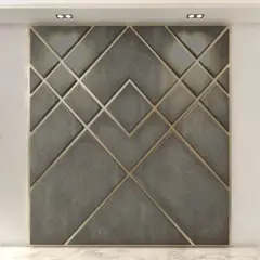 BARAKA HOME - Cabecera Skagen Queen - Gris Oscuro