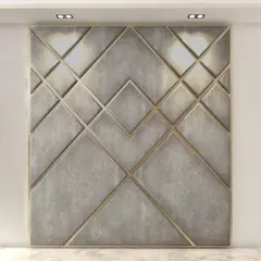 BARAKA HOME - Cabecera Skagen Queen - Gris Claro