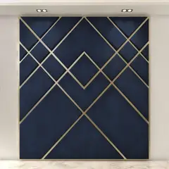 BARAKA HOME - Cabecera Skagen King - Azul Marino