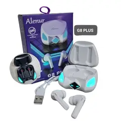 ALENUR - Audifonos Gamer G8 Plus Color Blanco