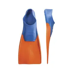 FINIS - Aletas Flotantes largas Junior Blue Orange XXS 29-33