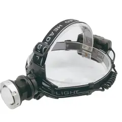 BESTON - Linterna frontal recargable luz blanca Doble bateria potente duradera