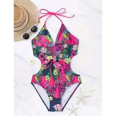 GENERICO - TRAJE DE BAÑO CON COPA Y FORRO INTERNO