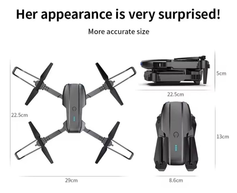 DRON E99 PRO CON CAMARA