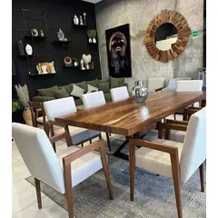 MOBILIARI - MP COMEDOR 8 SILLAS DOTCOM - BLANCO