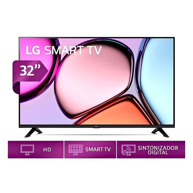 Televisor LG 32LQ600BPSA LED HD Smart 32 Pulg. 2023