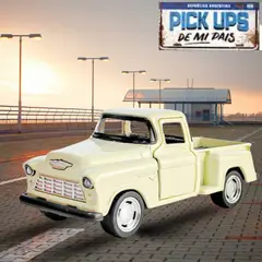 GENERICO - Camioneta Chevy Pickup Crema De 1960