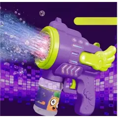 GENERICO - Pistola de Burbujas para niños color Purpura