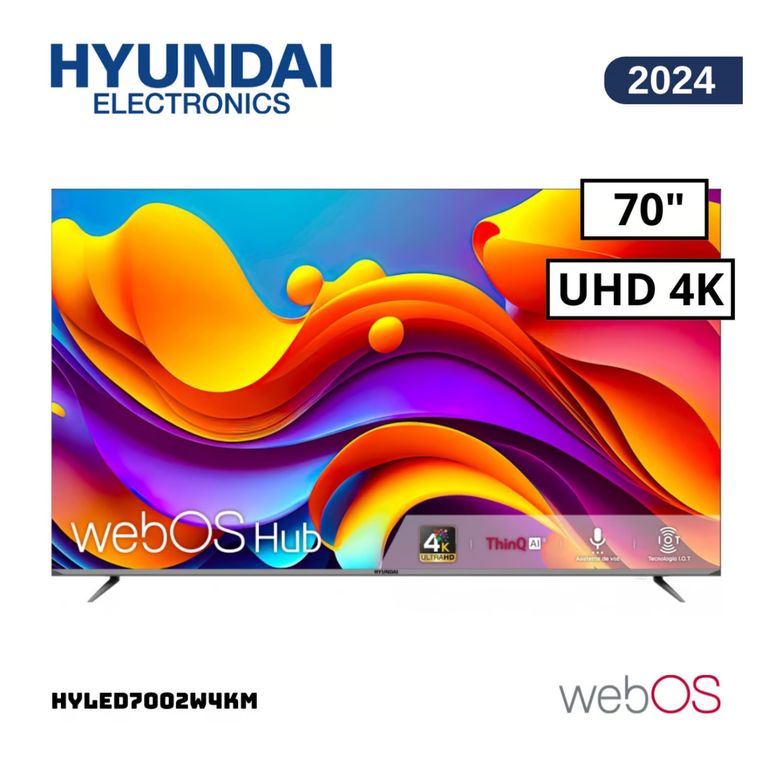 TELEVISOR 70 SMART TV WEBOS HUB 4K UHD LED - HYLED7002W4KM