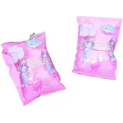 GENERICO - Flotadores para Brazo Inflables Sirena Rosado