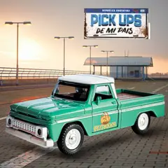 GENERICO - Camioneta Chevrolet Pickup C10 1960 Verde