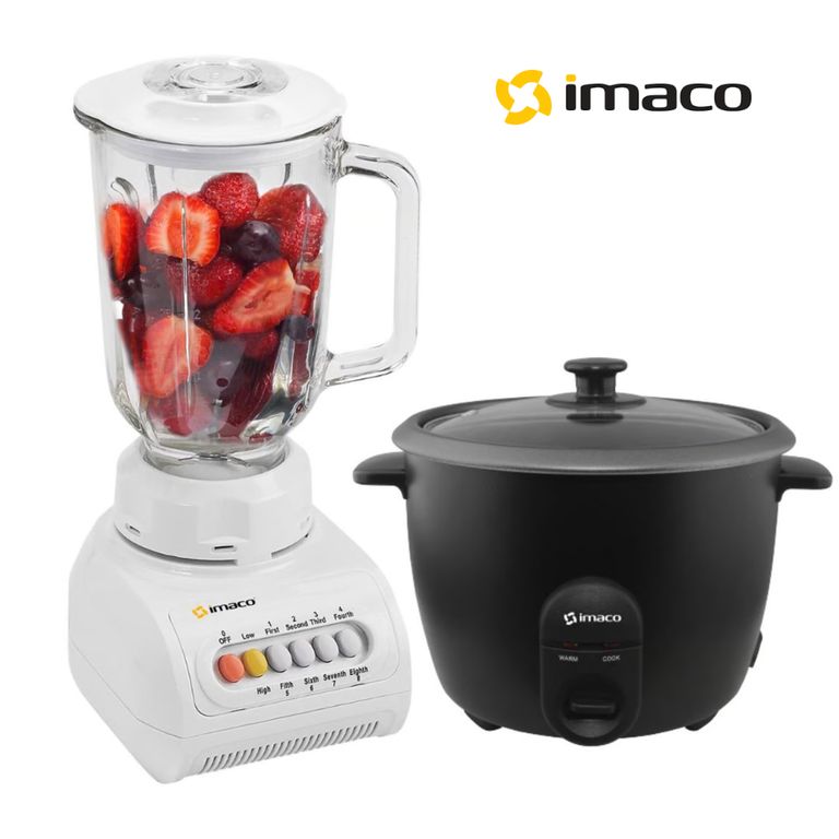 COMBO LICUADORA 8 VEL + OLLA ARROCERA 1.8L NEGRA