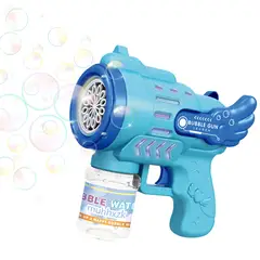 GENERICO - Pistola de Burbujas para niños color Celeste