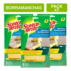 SCOTCH BRITE - Pack X3 Guantes Lavanderia Talla M