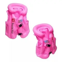GENERICO - Chaleco Flotador Salvavidas Para Niños rosado