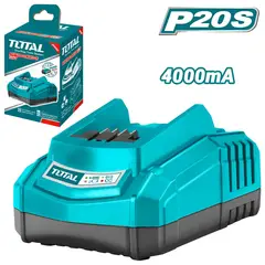 TOTAL TOOLS - CARGADOR RAPIDO TOTAL 20V 4AH -TFCLI20411