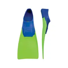 FINIS - Aletas Flotantes largas Junior Blue Lime Green XXXS 26-29