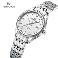 NAVIFORCE - Reloj 8039L Correa Acero Para Dama