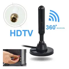 SEISA - Antena TV HD para TV LCD SMART TV Con Señal Digital Decodificadores