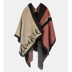 GENERICO - Poncho Estampado claro -Anekke