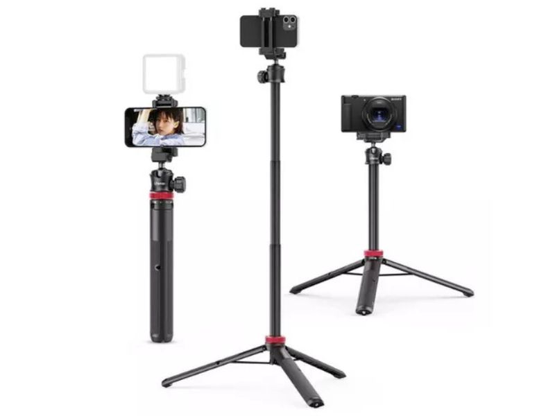 Mini Tripie Extensible Para Cámara Y Celular Mt-44