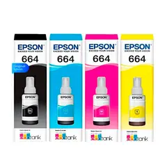 EPSON - KIT TINTA 664 PARA L200 210 350 575 1455