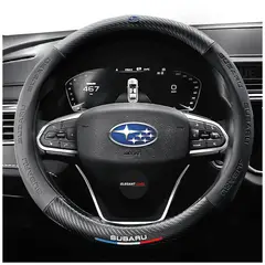 JET - Funda De Volante Diseño Exclusivo Carbon Black Subaru