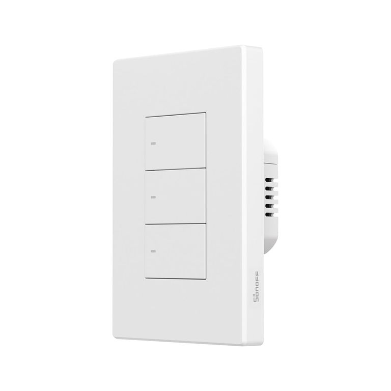 Interruptor Inteligente M5 3 Botones Wifi Matter