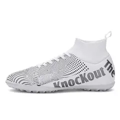 SHANDIAN - Zapatillas de Fútbol Hombre TF zapatos hombre Negro