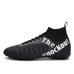 SHANDIAN - Zapatillas de Fútbol Hombre TF zapatos hombre Negro